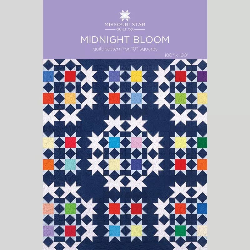 Midnight Bloom Quilt Pattern by Missouri Star