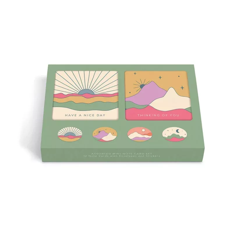 Mini Notecard Set Desert Skies
