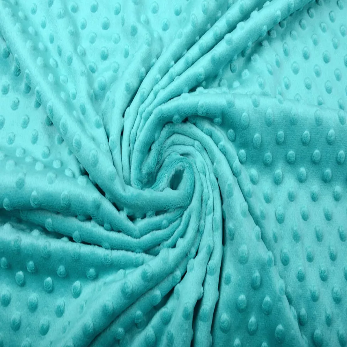 Minky fleece-aqua 260 g/m