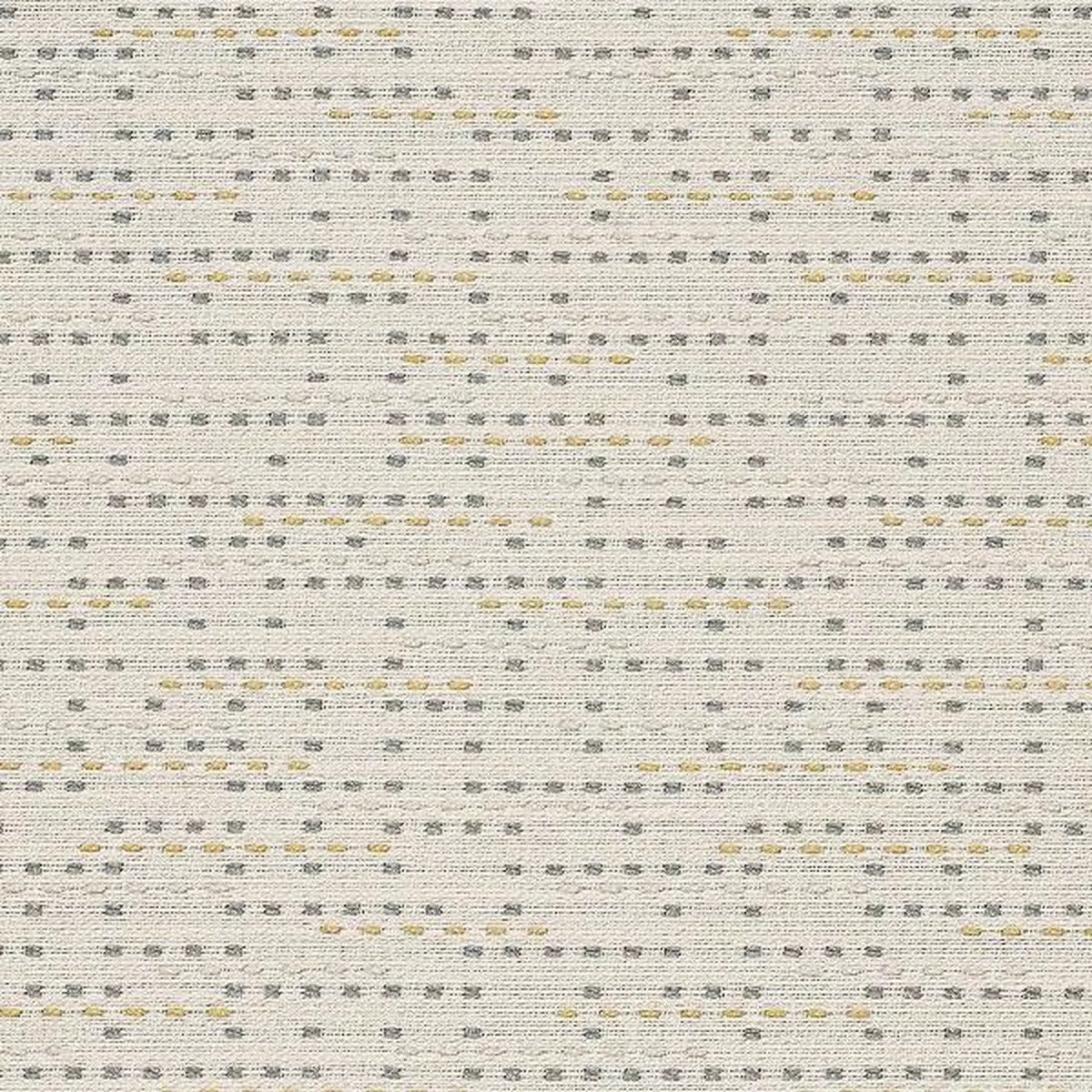 Momentum Float Chalk Dashes White Upholstery Fabric