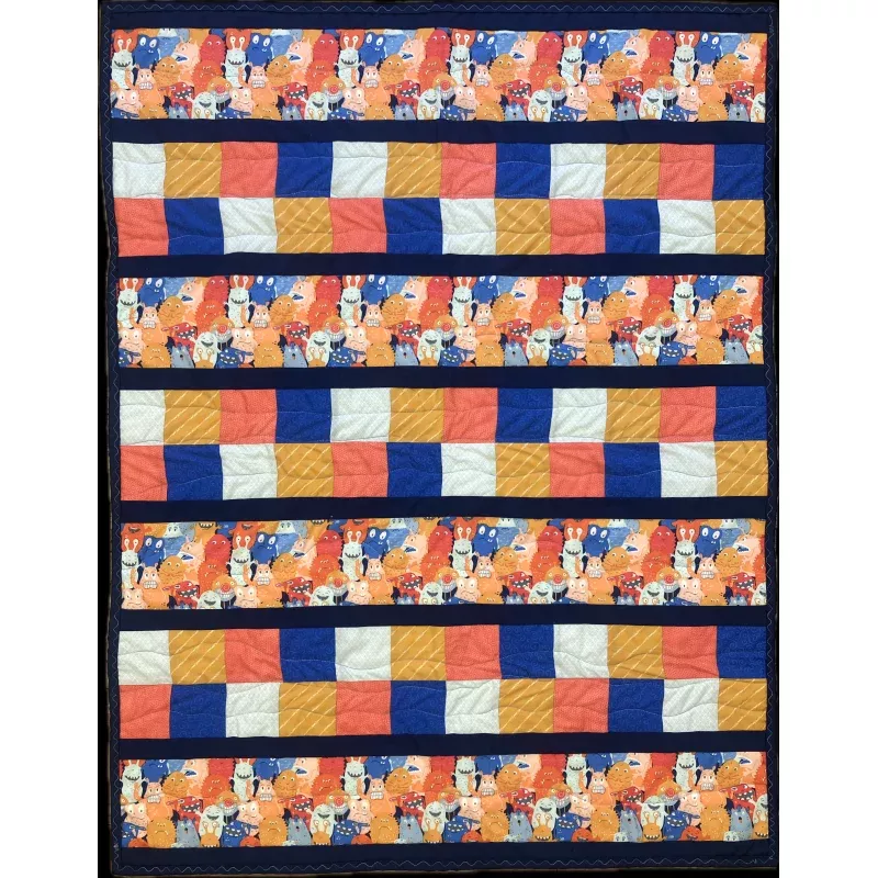 Monsterville Quilt Kit
