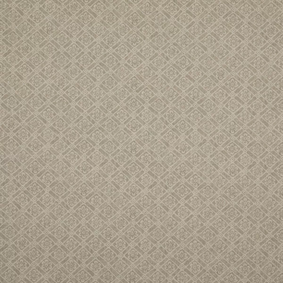 Moreton Trellis Stone Fabric