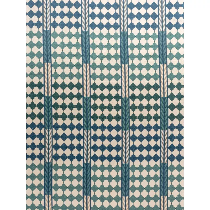 Mughal Stripes (Royal Blue)-Sample