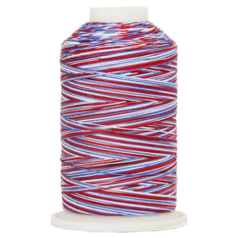 Multicolor Variegated Cotton Thread 600M – Patriotics