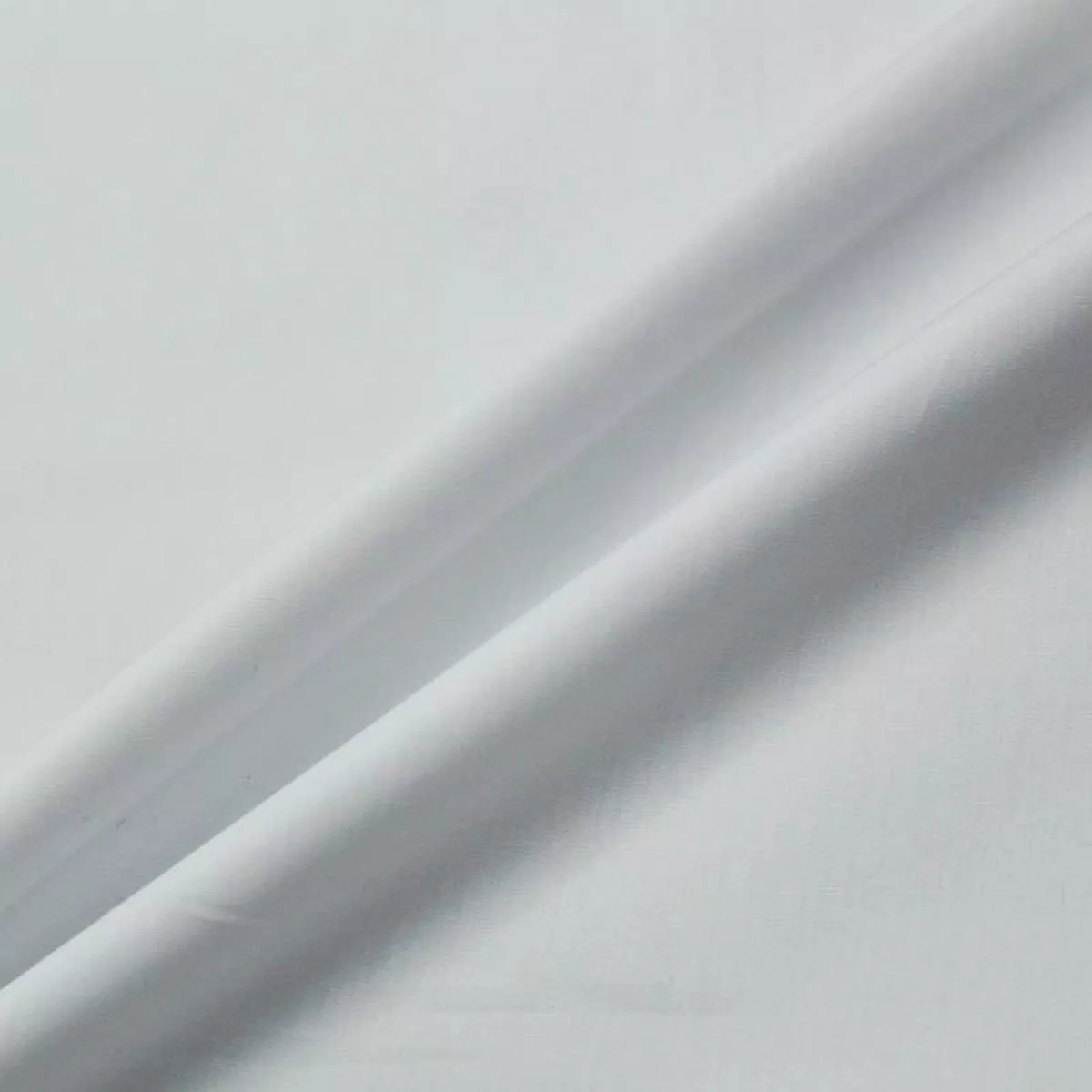 Natural White Plain Cotton Poplin