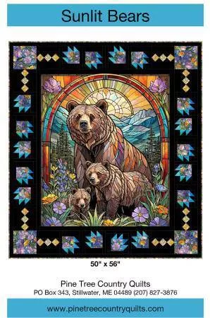 Nature’s Glow Digital Quilt Top