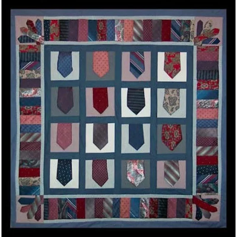 Necktie Green Quilt Pattern