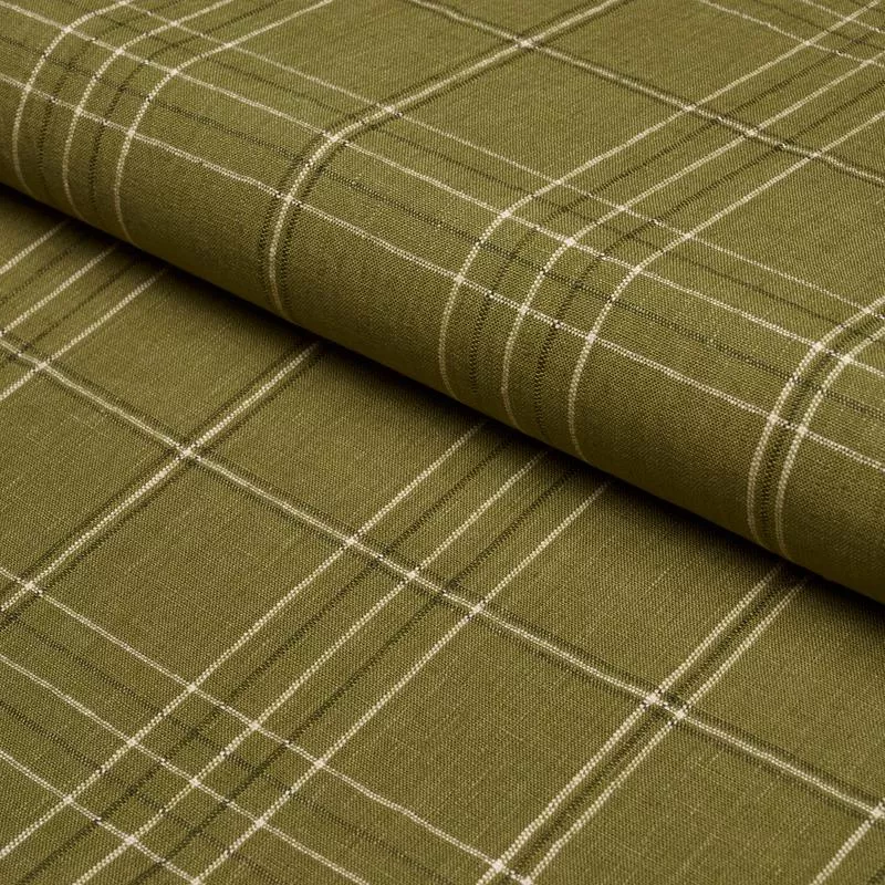 NILS PLAID LINEN | Grass