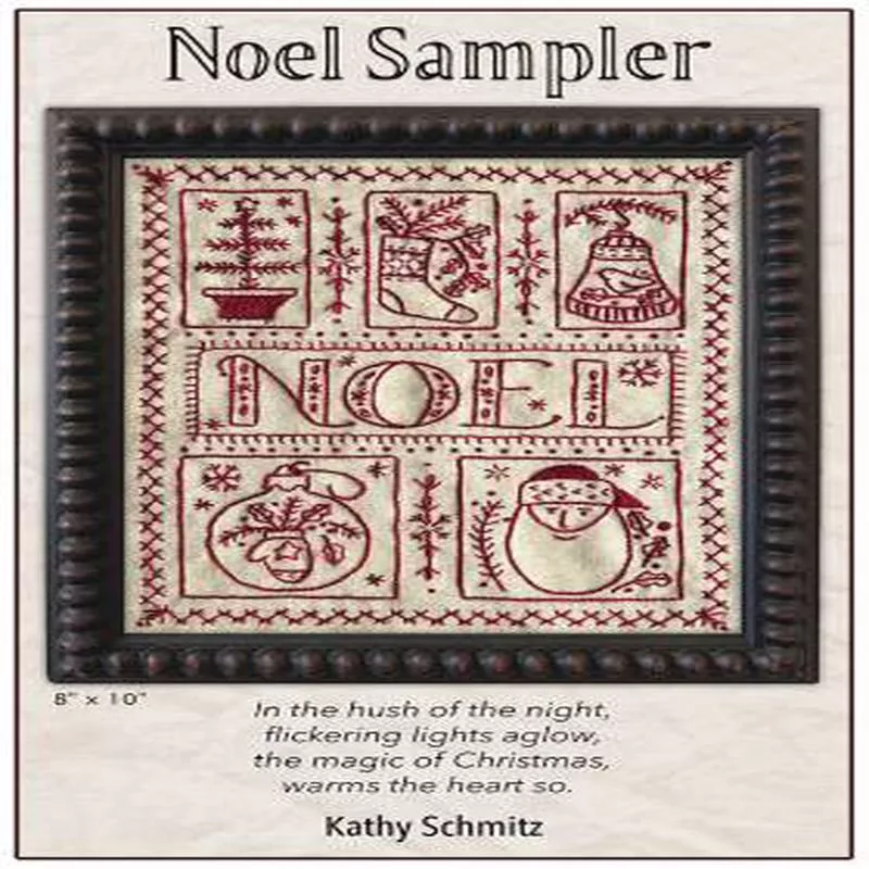 Noel Sampler Hand Embroidery Pattern