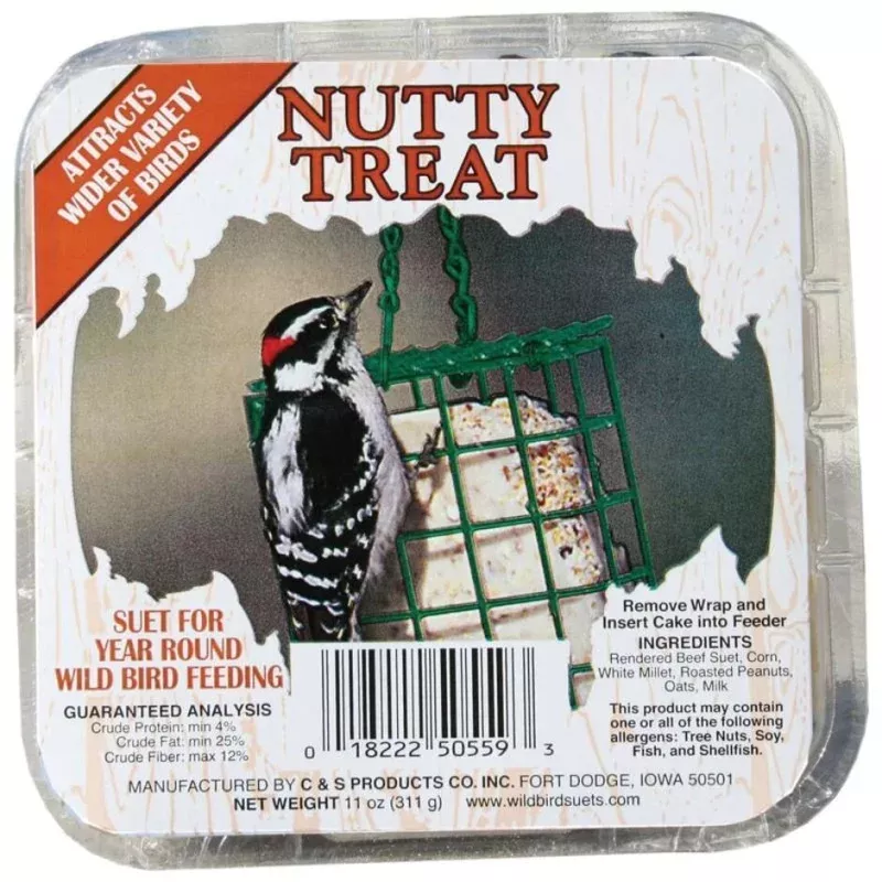 Nutty Treat Suet Cake CSV50559