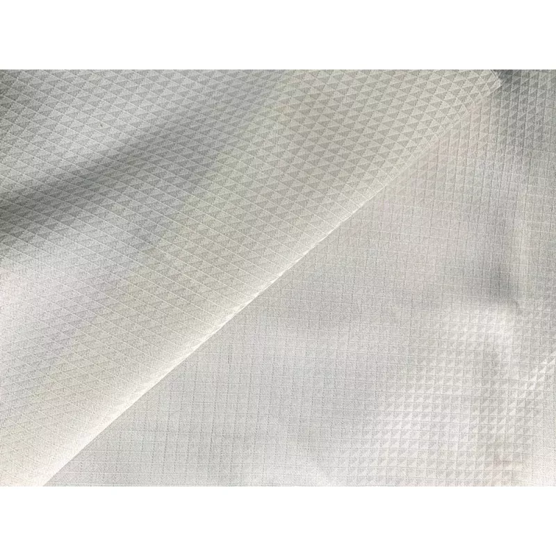 Off-White Jacquard Viscose & Polyester Lining (Made in Italy)