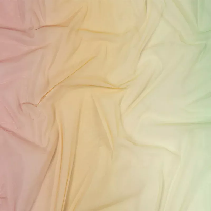 Ombre Stripes Shadow Tulle – Rainbow