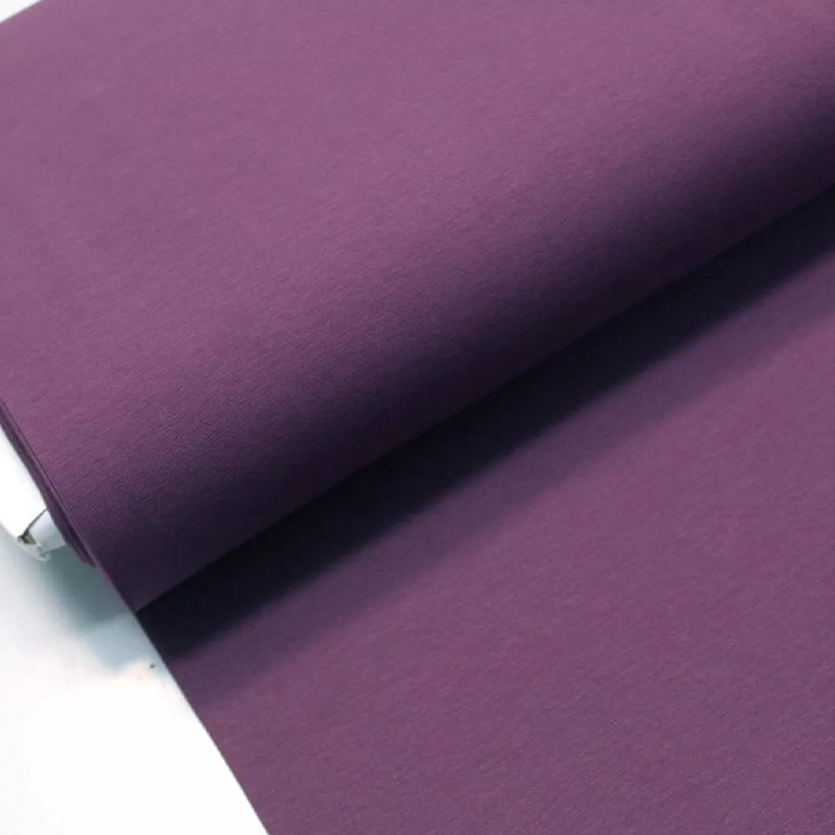 Organic Cotton Elastane Jersey – Damson