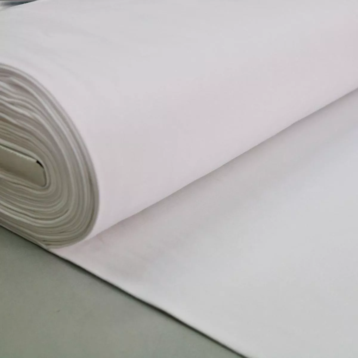Organic Cotton with Elastane Jersey – White