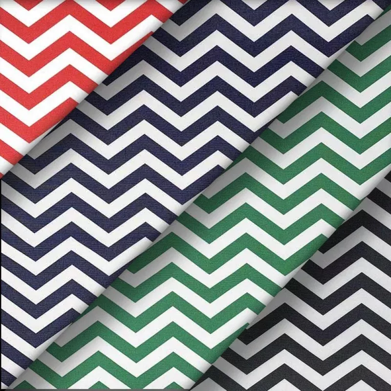 Ottertex Waterproof Canvas – Zig Zag Print