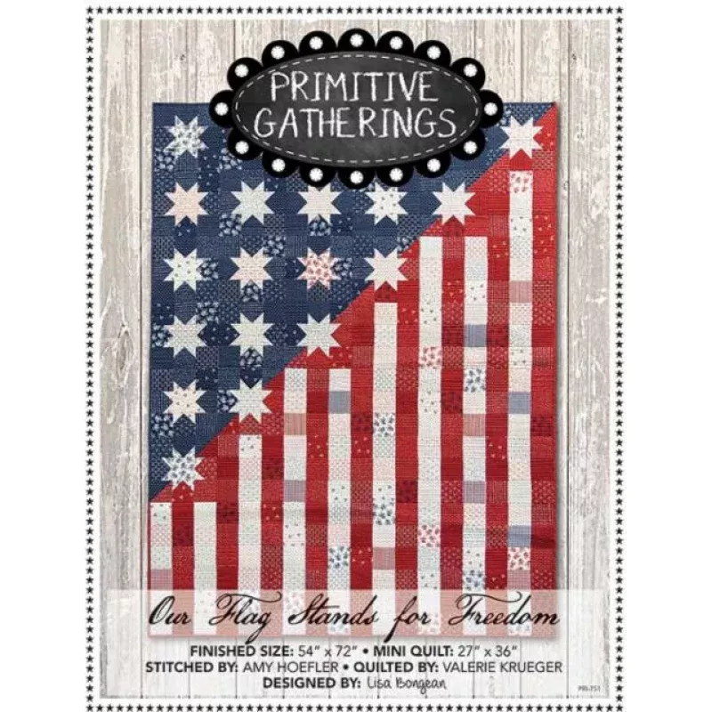 Our Flag Stands for Freedom Pattern