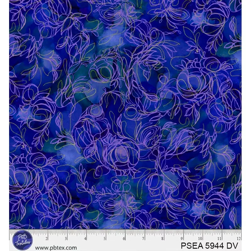 Painted Sea PSEA 5944 DV Flowing Linework