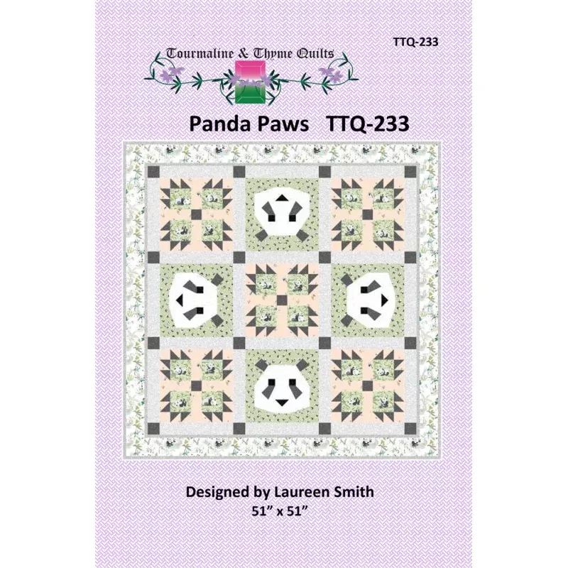 Panda Paws Quilt Pattern