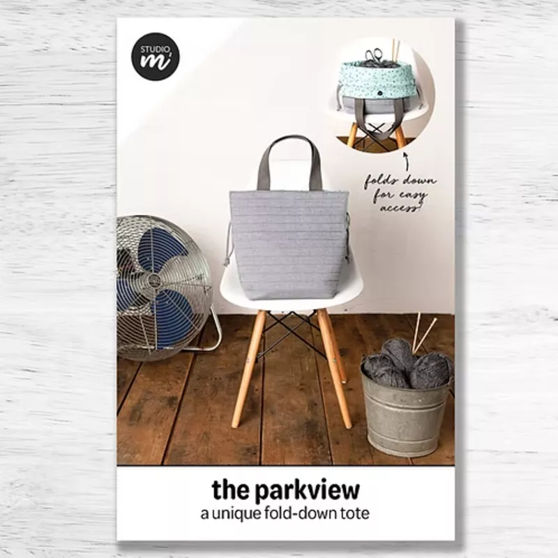 The Parkview Bag Pattern by Studio M Squared