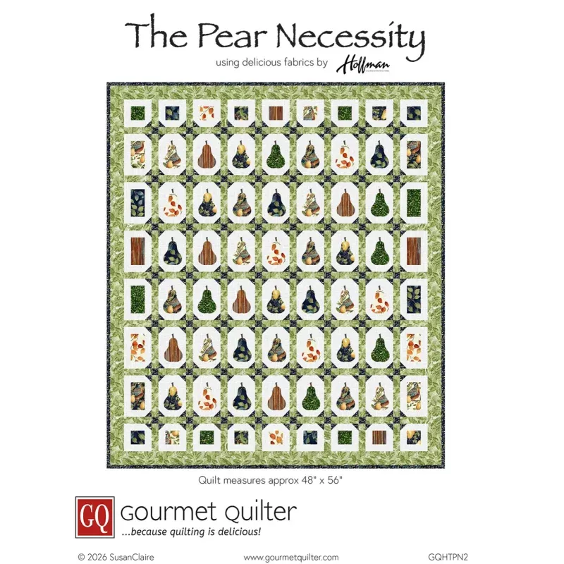 The Pear Necessity Quilt Pattern