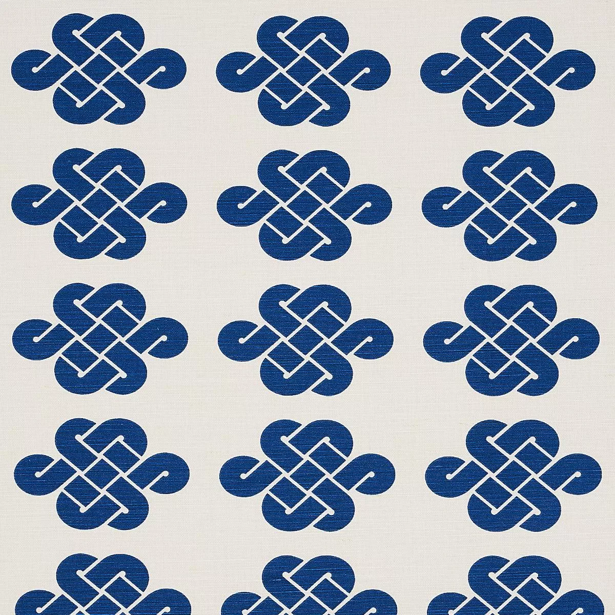 Penelope Knot Blue Fabric