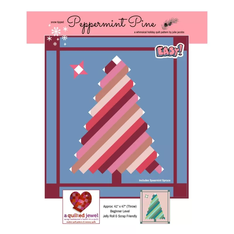 Peppermint Pine Downloadable Pattern