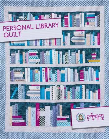 Personal Library Quilt Pattern - Crimson Tate