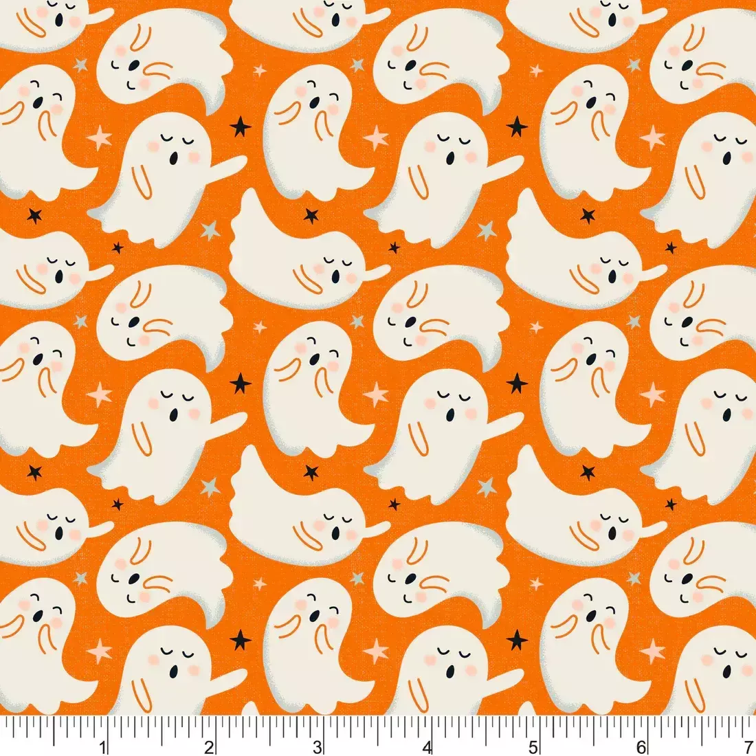 PH0685 Ghostly Night - Orange - Ghostly Garden - Hang Tight Studio