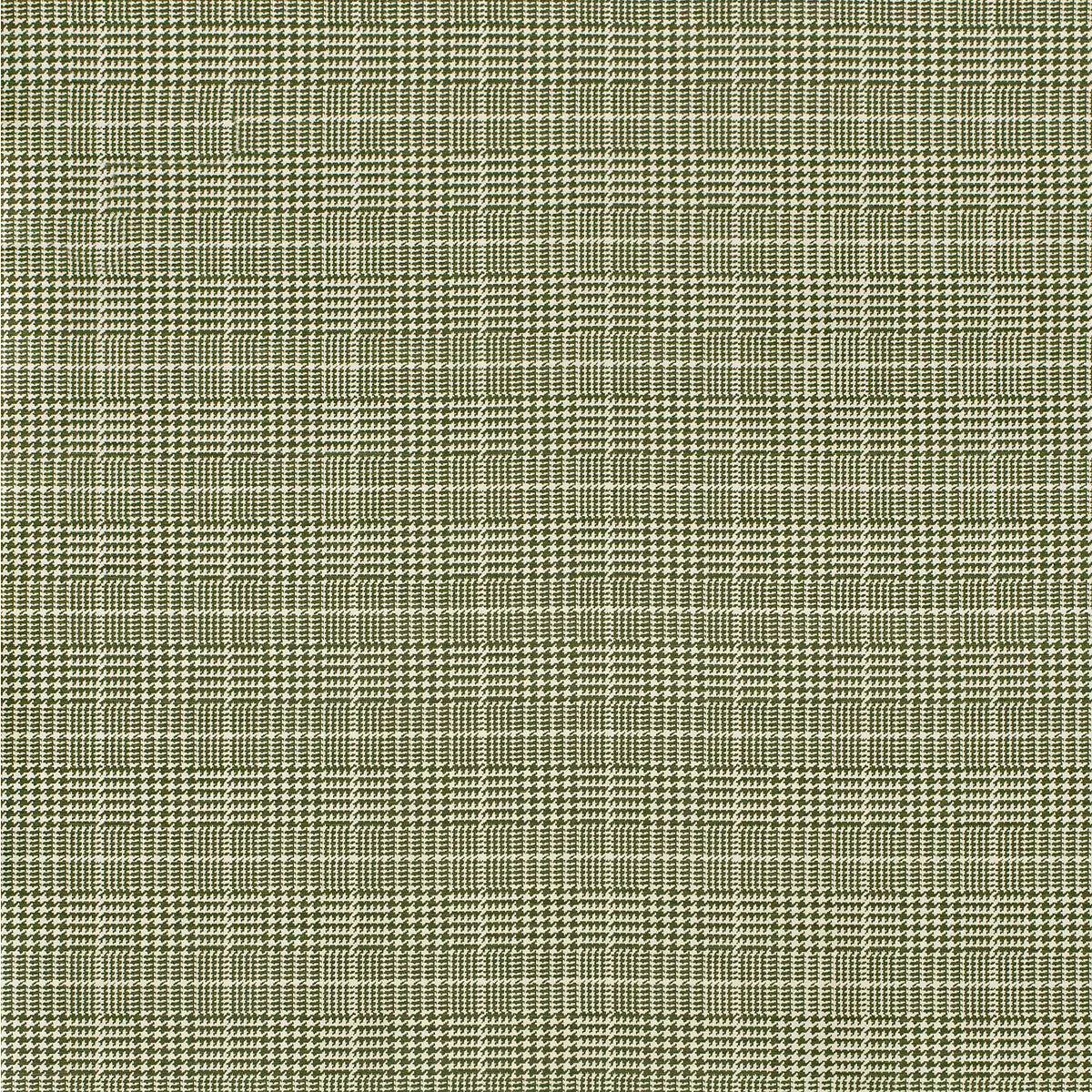 Pied De Poule Dark Green Fabric