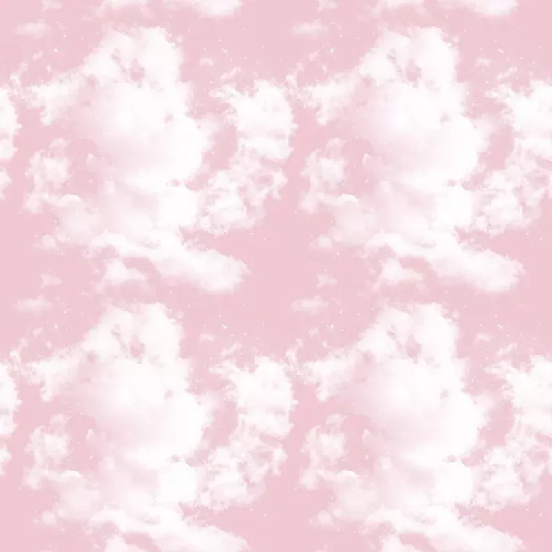 Pink Clouds #5 Fabric