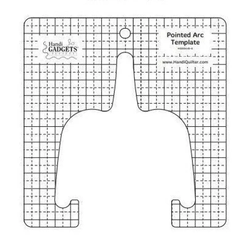 Pointed Arc Template