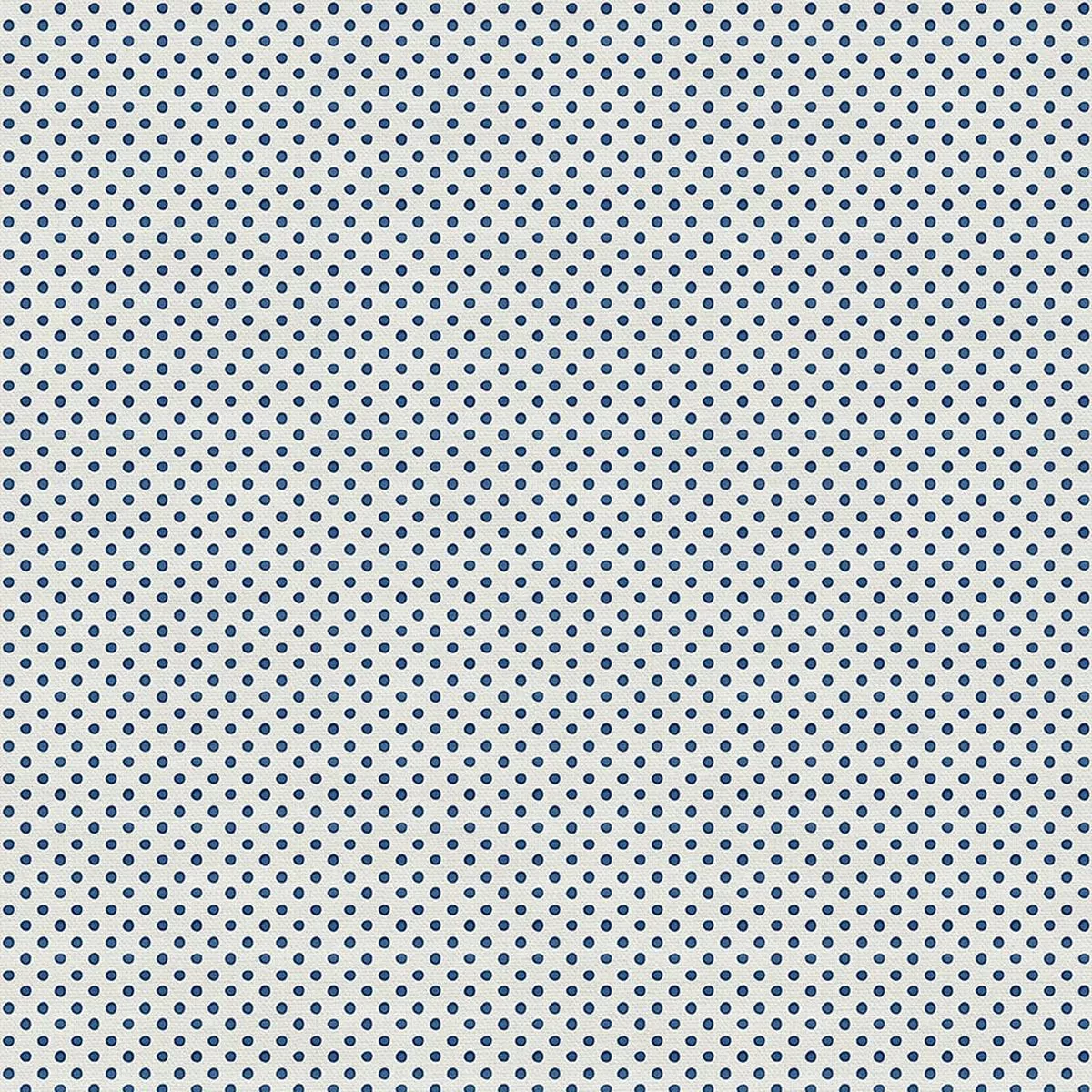 Polka Dots – Blue – Double Gauze