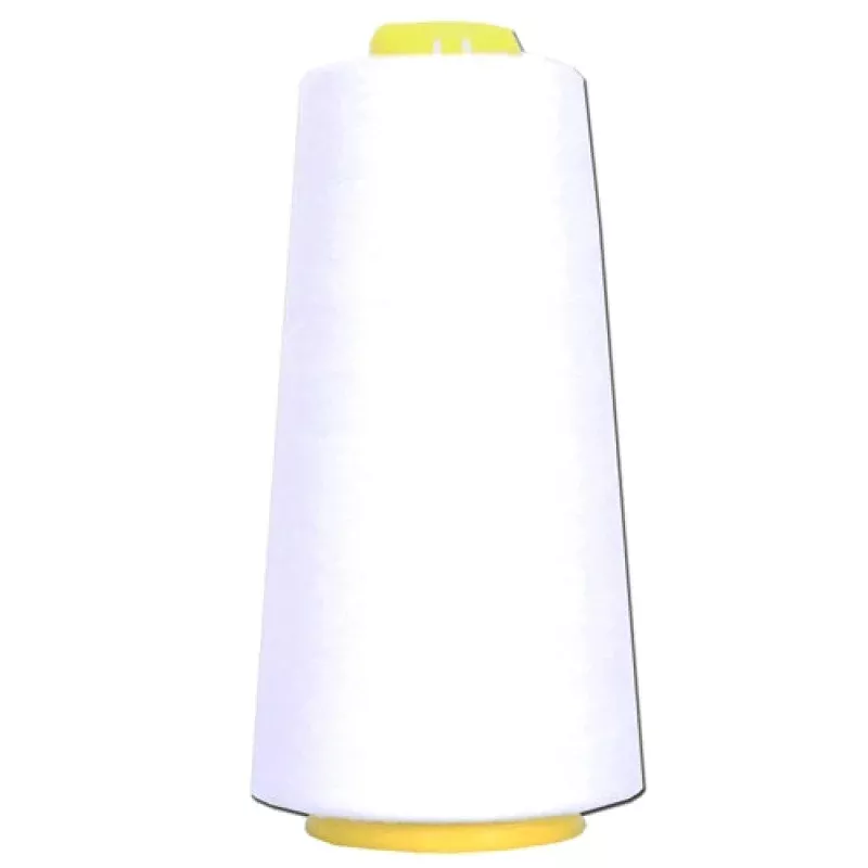 Polyester Serger Thread – White 101 – 2750 Yards