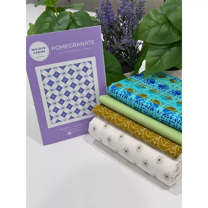 Pomegranate Quilt Kit – Lace