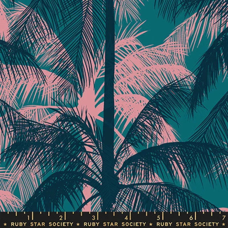 Poolside Palms in Storytime | Poolside Too CANVAS