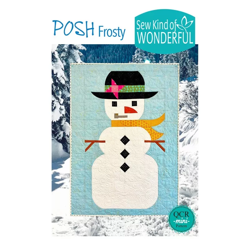 Posh Frosty Quilt Pattern