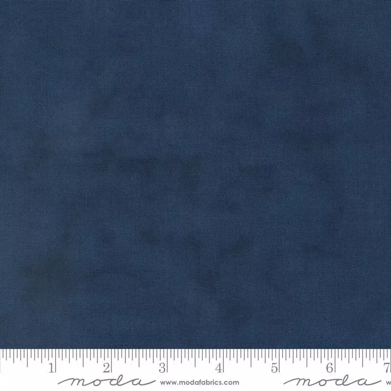 Primitive Muslin Basic Texture Medium Blue Primitive Gatherings Moda Cotton Fabric MD-1040-42