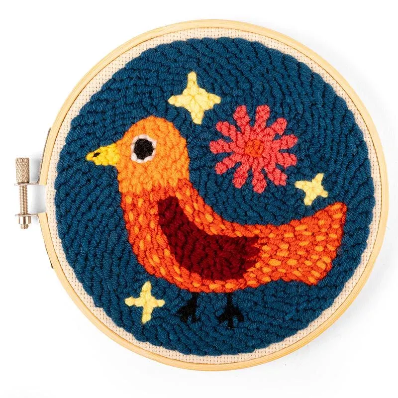 Punch Needle Bird Kit