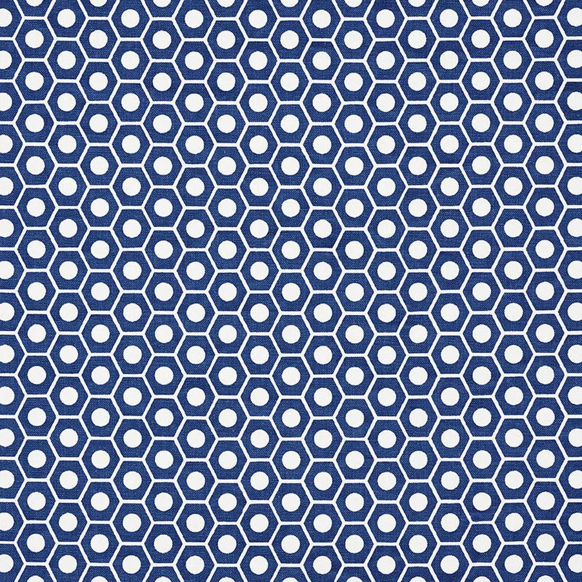 Queen B Navy Fabric