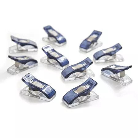 Quilt Clips - Blue - 30pcs