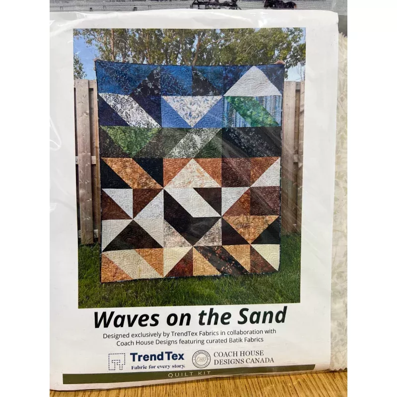 Quilt Kit – Waves on the Sand