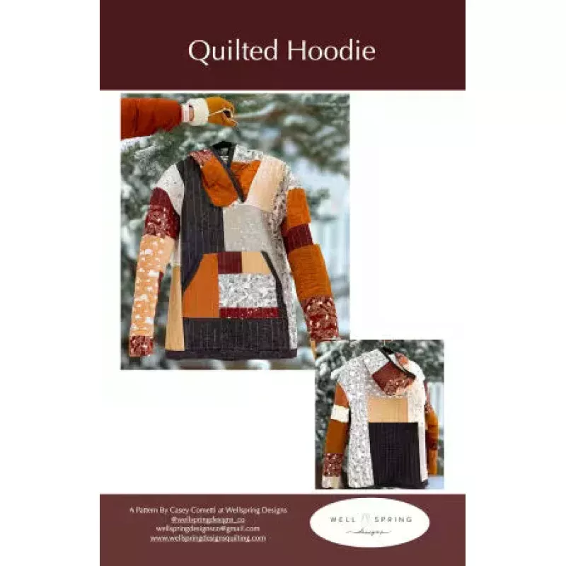 Quilted Hoodie Pattern — Wellspring Design