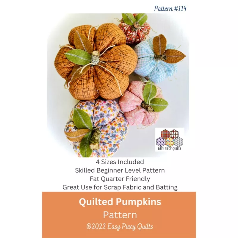 Quilted Pumpkins Pattern Quilt Pattern