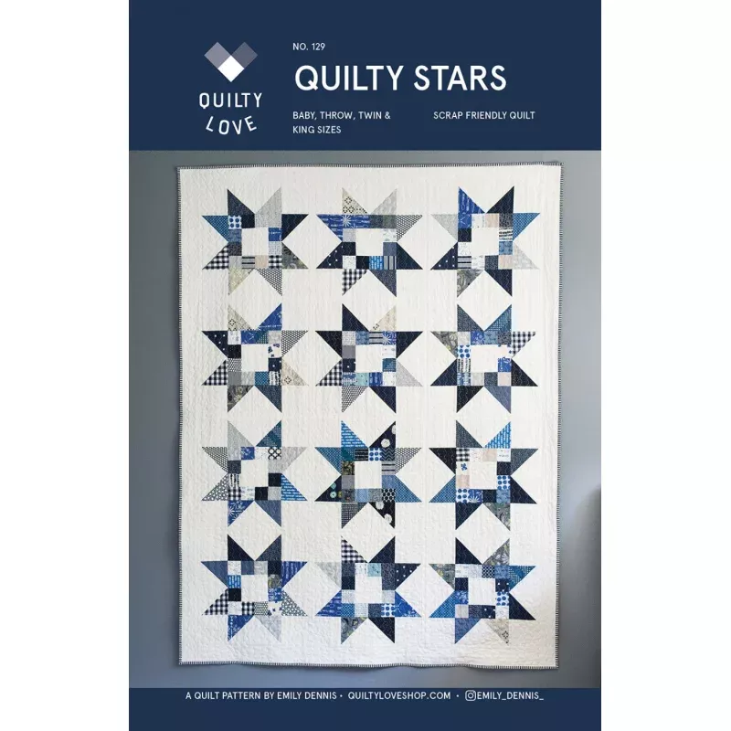 Quilty Stars Quilt Pattern