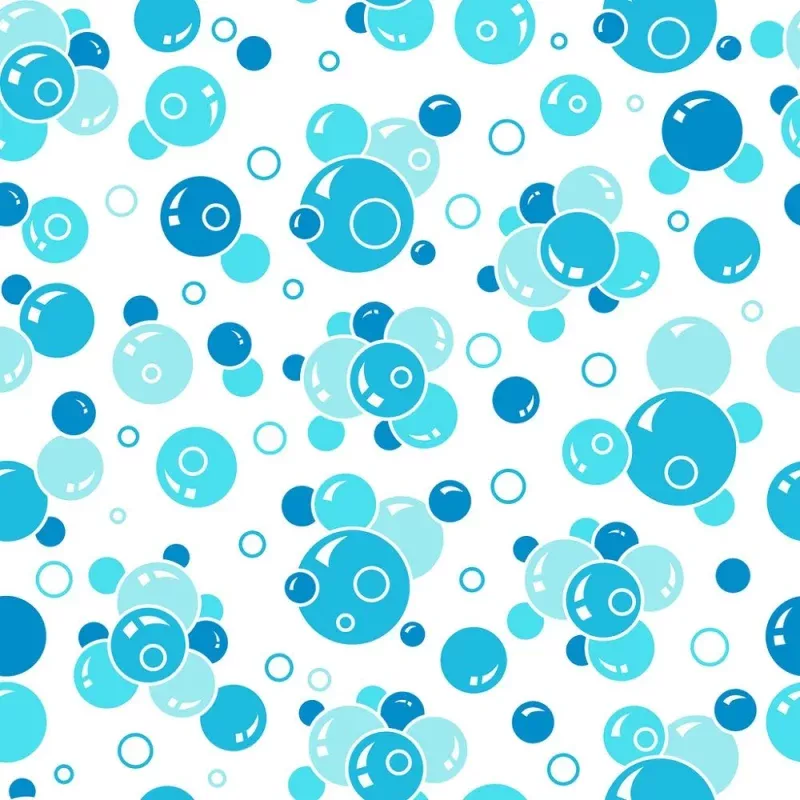 Retro Boiling Bubbles Fabric