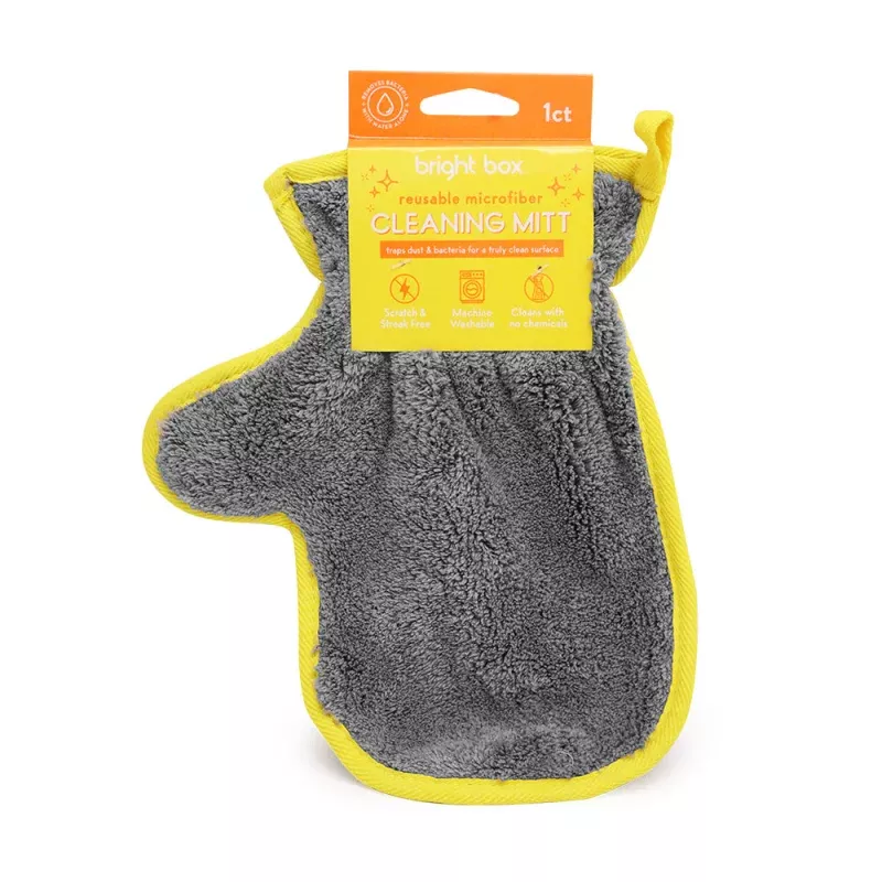 Reusable Microfiber Cleaning Mitt 3-858