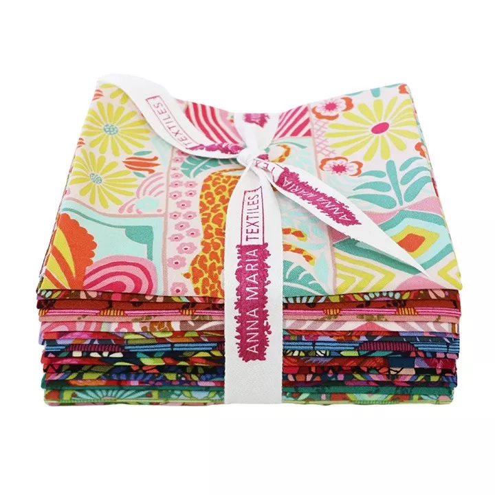 Rhapsody - Fat Quarter Bundle - Anna Maria Textiles - 18pcs
