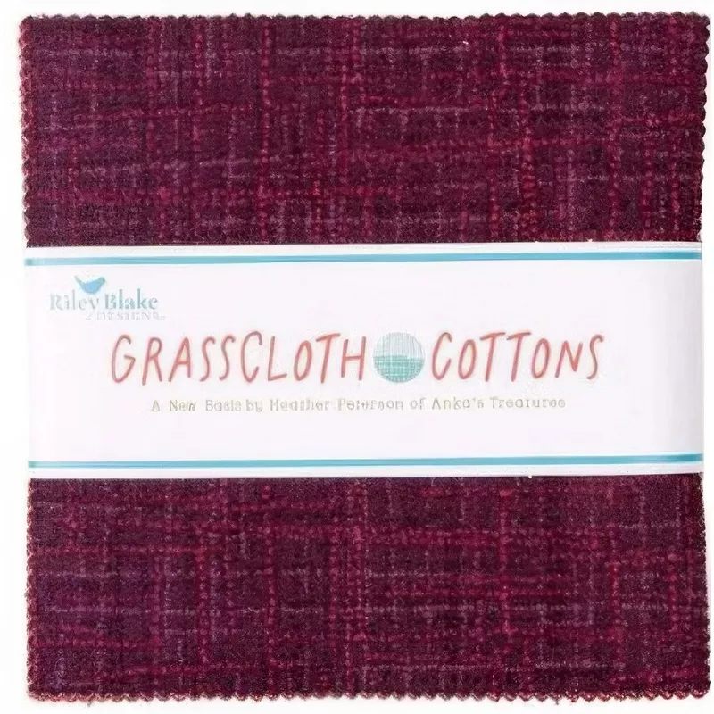 Riley Blake – Grasscloth Cottons 5 inch Stacker 42 pcs