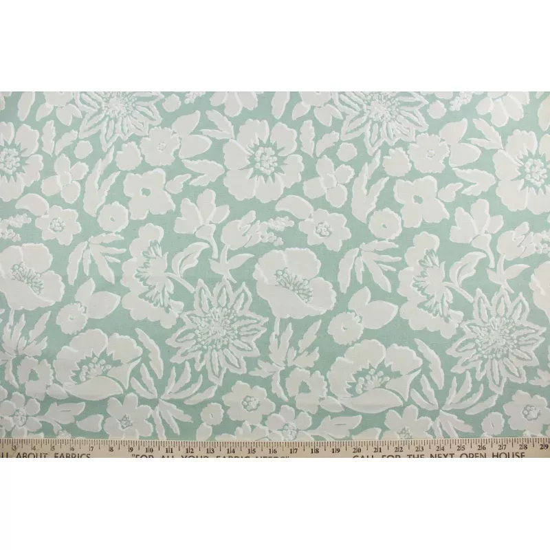 Robert Allen Thea Damask in Aloe