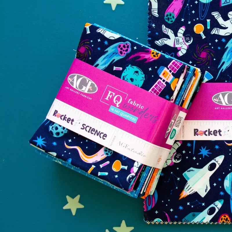 Rocket Science Fat Quarter Bundle – 16pc